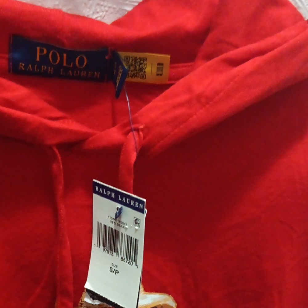 Polo by Ralph Lauren Red Bear Hoodie - Picture 2 of 4